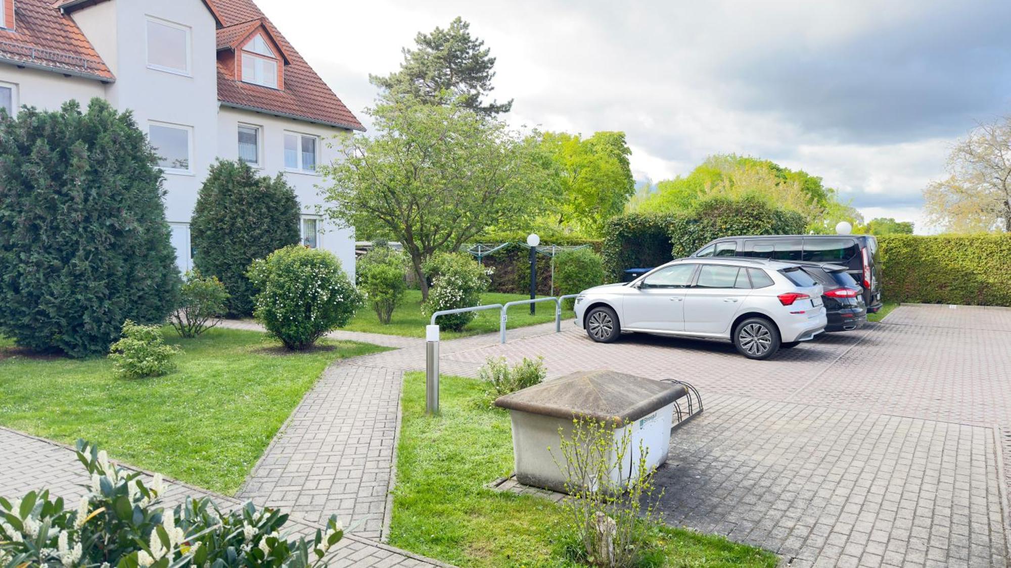 Fewo Am Park - 4P, Boxspringbett, Balkon, Smarttv, Gesundbrunnen, Familienfreundlich Halle  Exterior foto
