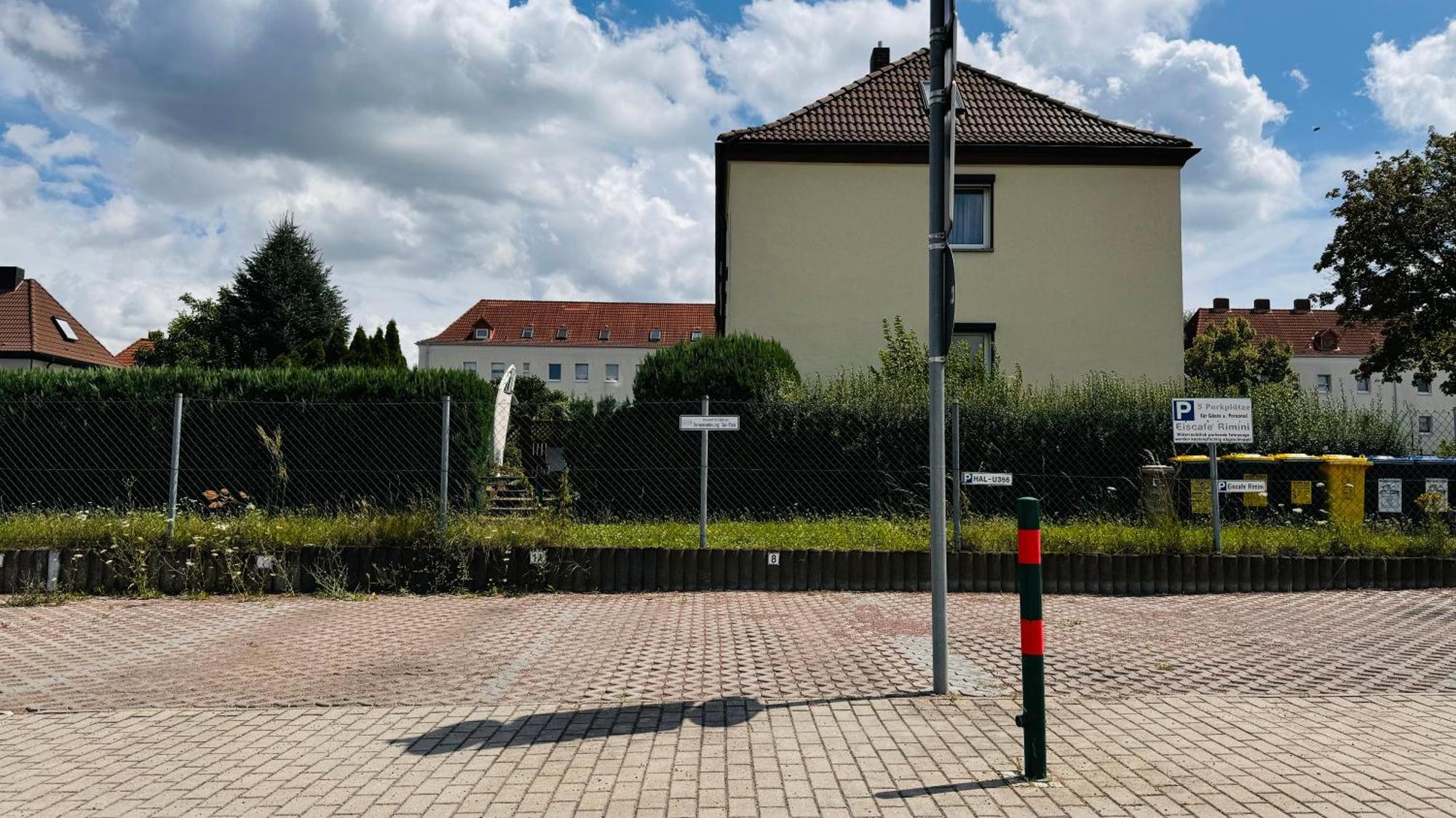 Fewo Am Park - 4P, Boxspringbett, Balkon, Smarttv, Gesundbrunnen, Familienfreundlich Halle  Exterior foto